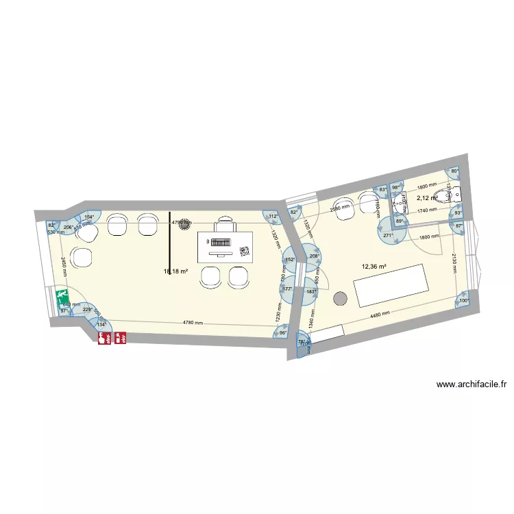 LOCAL TERRASSON. Plan de LOCAL TERRASSON. Plan de