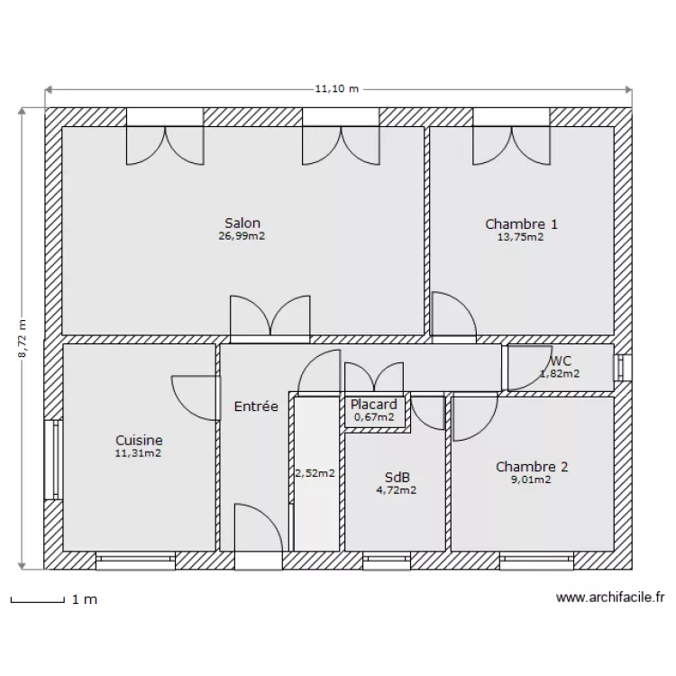 Cornouaille-RdC. Plan de Cornouaille-RdC. Plan de