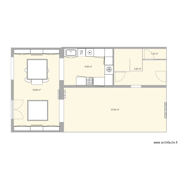 Maison. Plan de 0 pièce et 0 m2