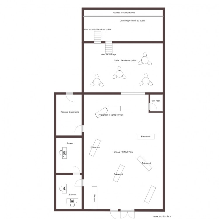 caveau La Yole2. Plan de 0 pièce et 0 m2