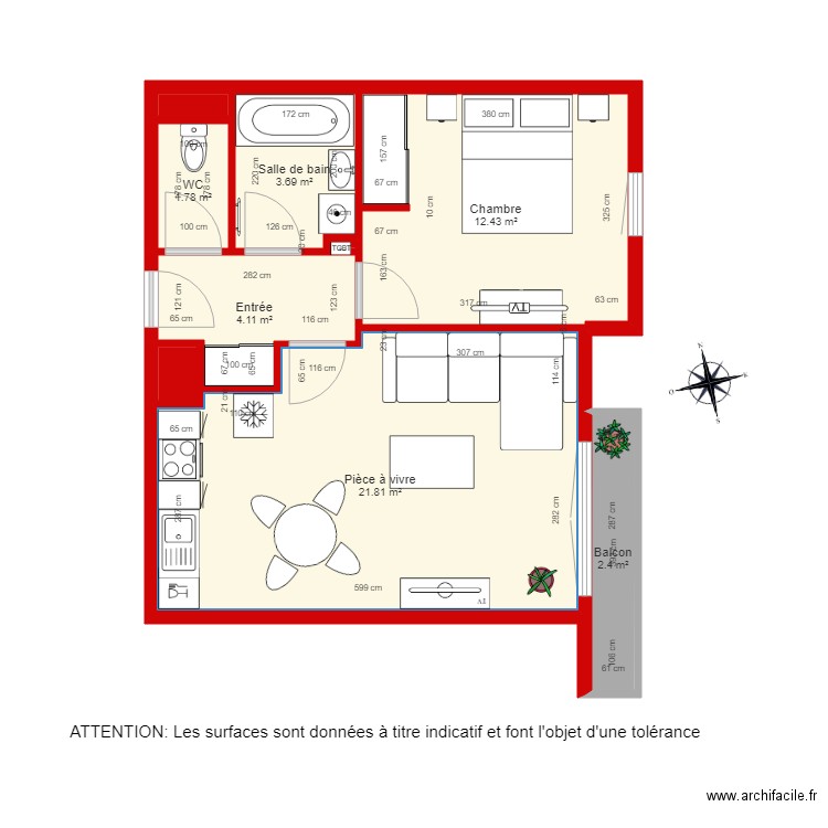 BI2609 . Plan de 0 pièce et 0 m2