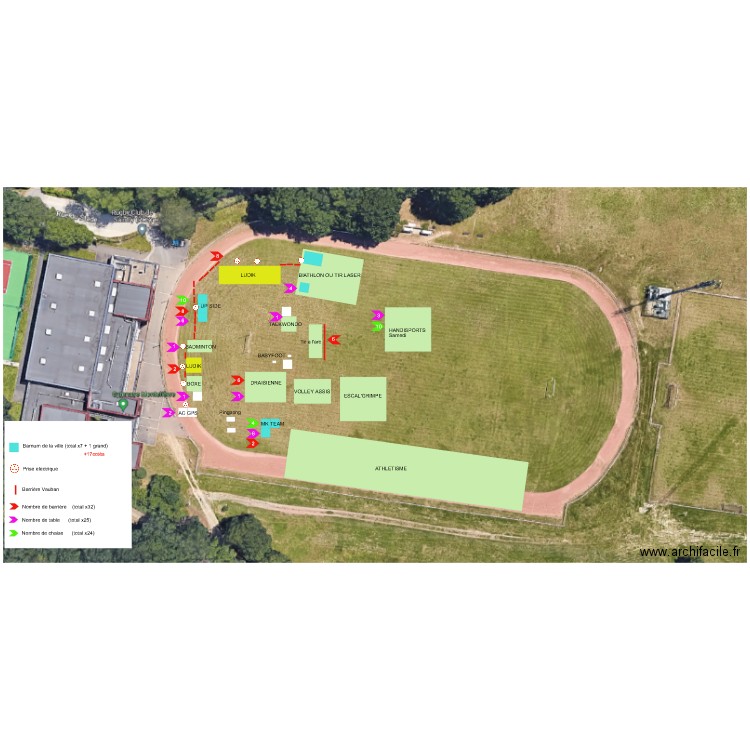 SAINTRY  AFT 2023. Plan de 0 pièce et 0 m2