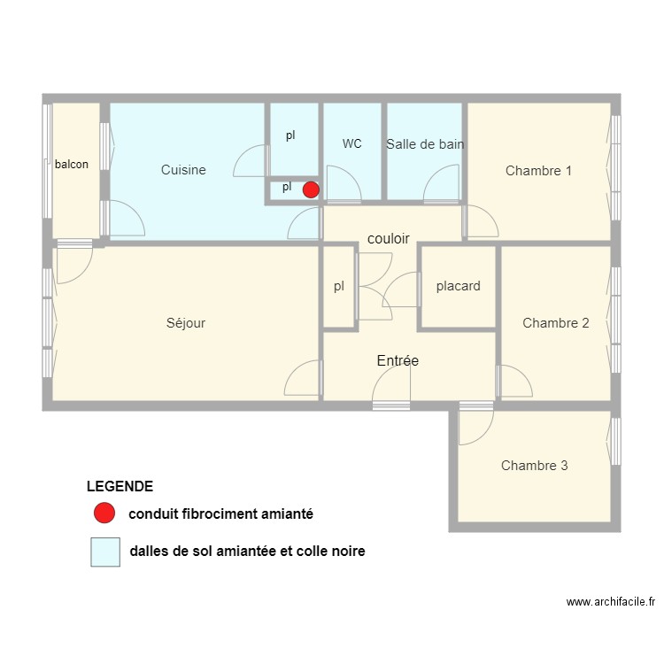 chesnaie. Plan de 0 pièce et 0 m2