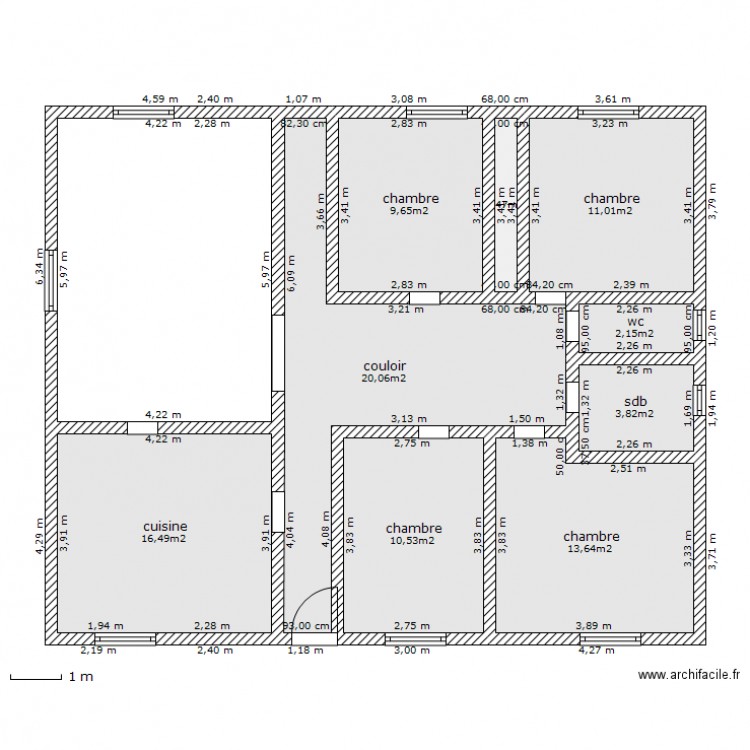 plan1. Plan de 0 pièce et 0 m2