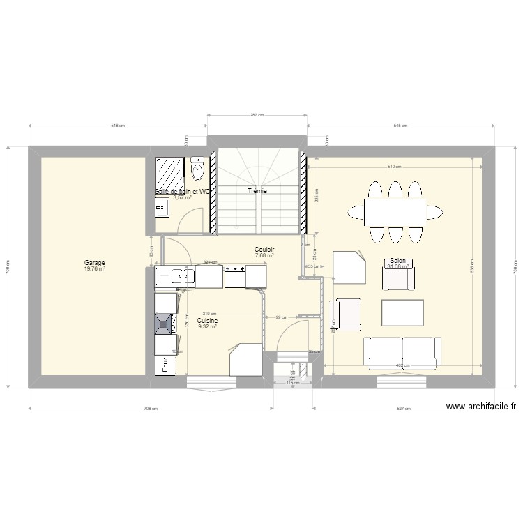 MAISON test bis. Plan de 22 pièces et 333 m2