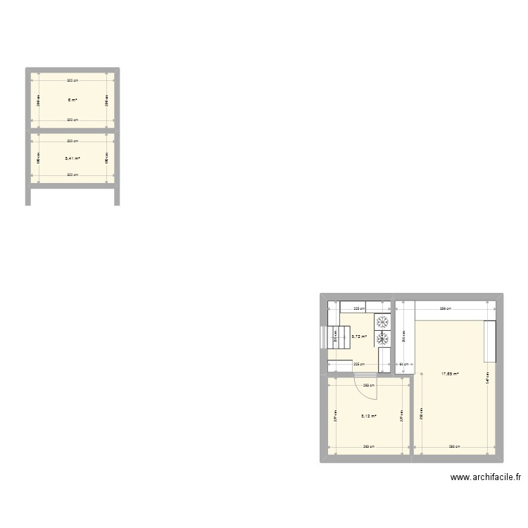 garage. Plan de 0 pièce et 0 m2