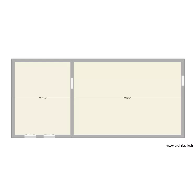 Maison SAINTE MARIE. Plan de Maison SAINTE MARIE. Plan de