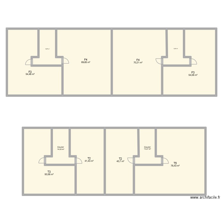 Kremlin bicetre. Plan de 12 pièces et 514 m2
