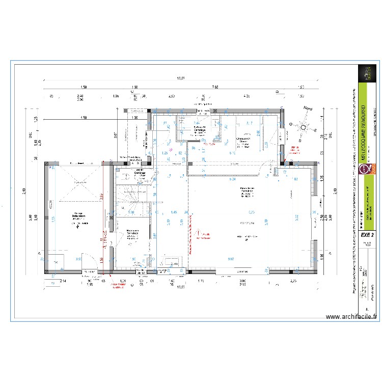 MAISON VIGNOC. Plan de 0 pièce et 0 m2