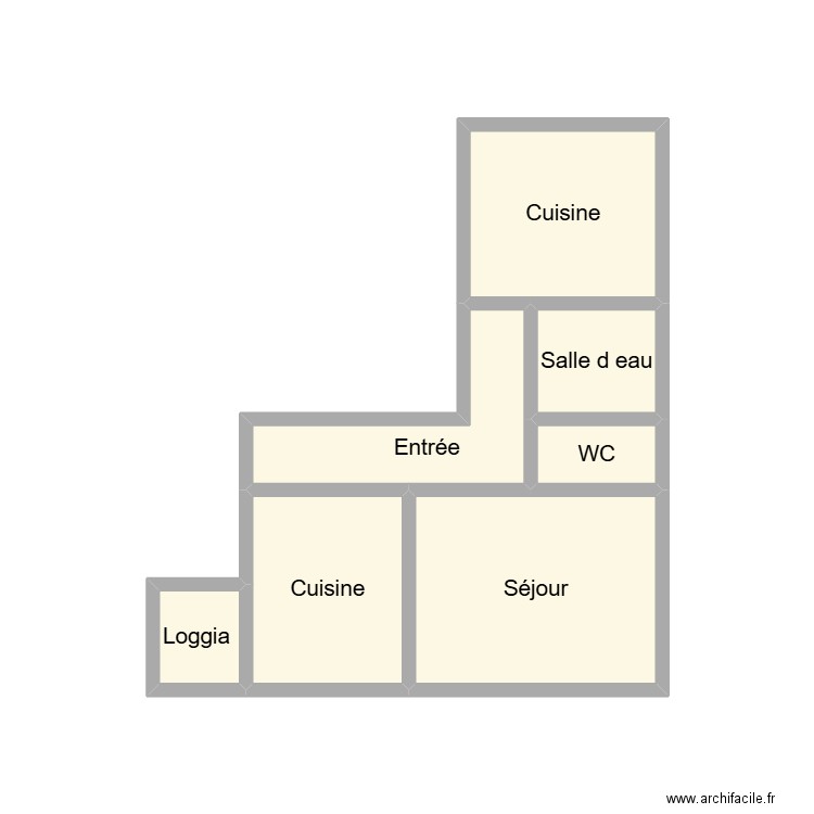 2505 CASTILLA. Plan de 7 pièces et 10 m2