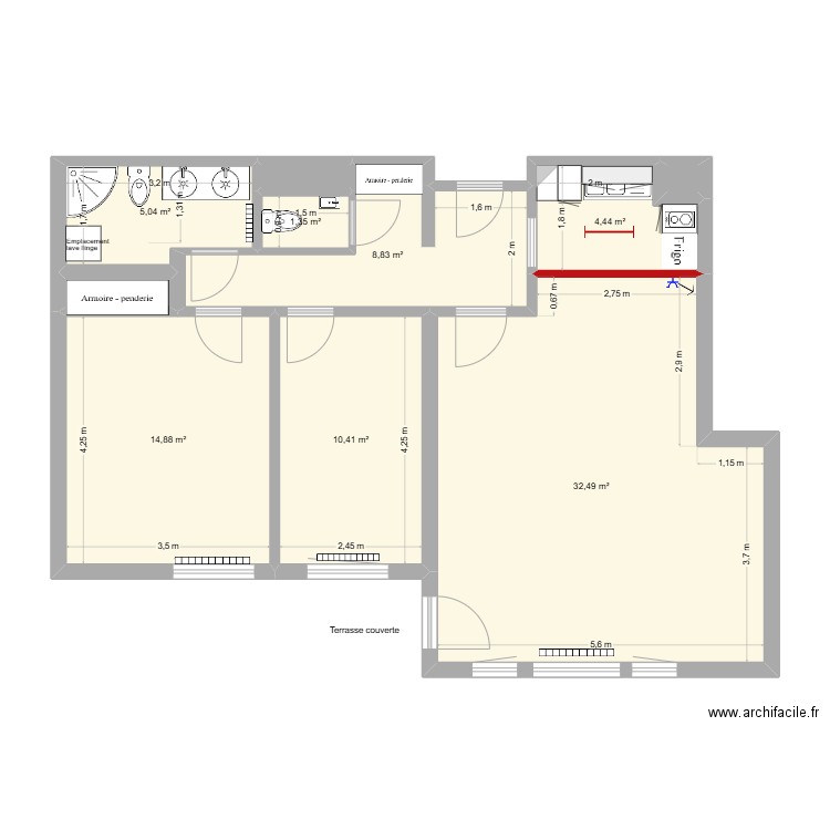 EDENGREEN. Plan de 10 pièces et 79 m2