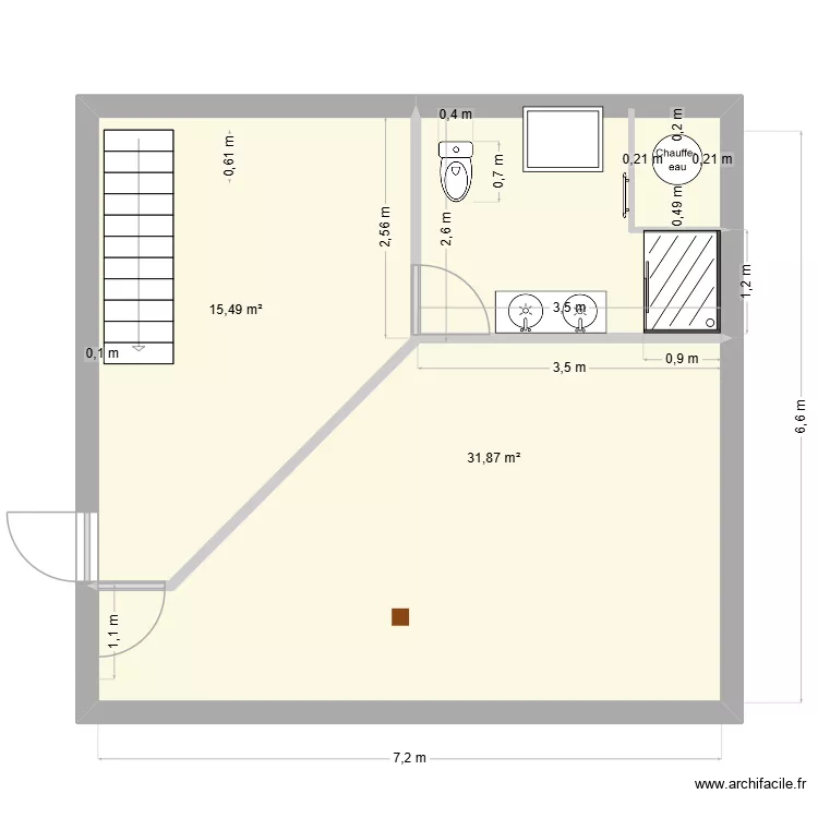 chambre qui fait peur 3. Plan de 