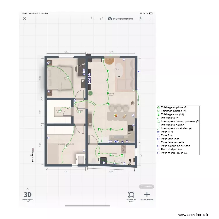 Maison senas. Plan de Maison senas. Plan de