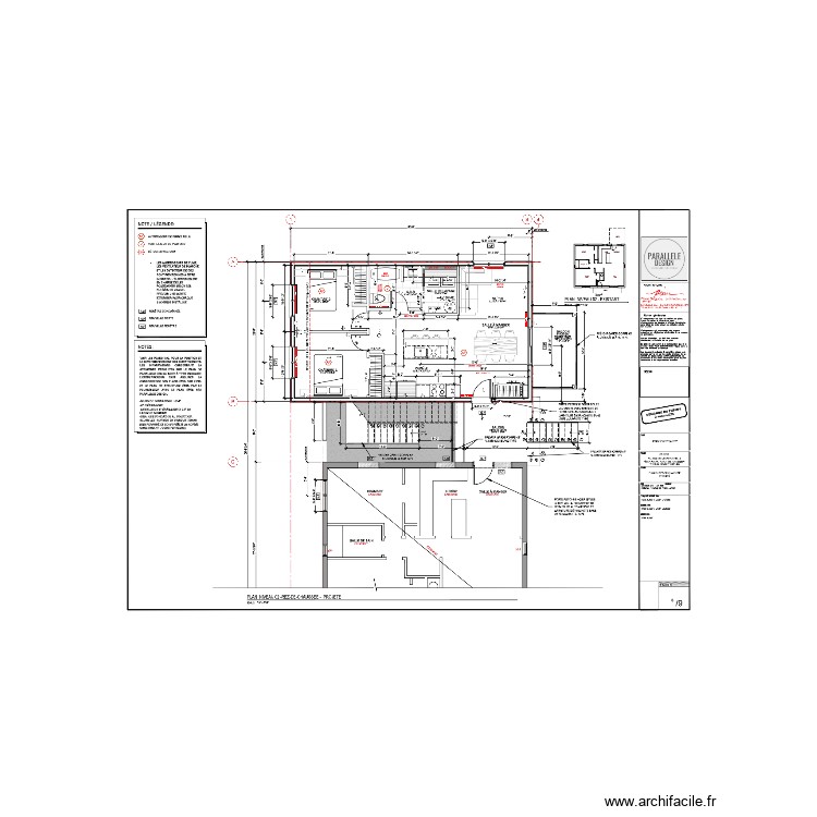 plan &eacute;lectrique RDC. Plan de 0 pièce et 0 m2