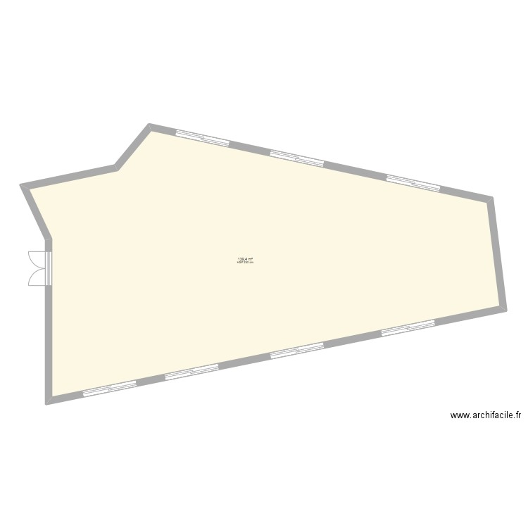 CAB LAP. Plan de 1 pièce et 139 m2