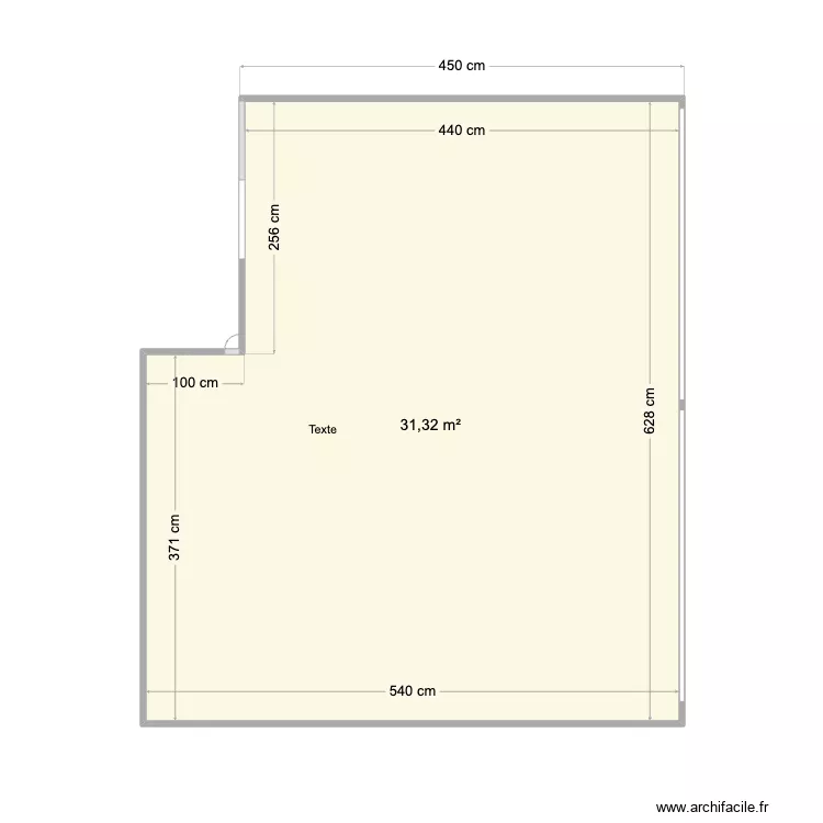 VDA CHAMBRE MASTER 0. Plan de 