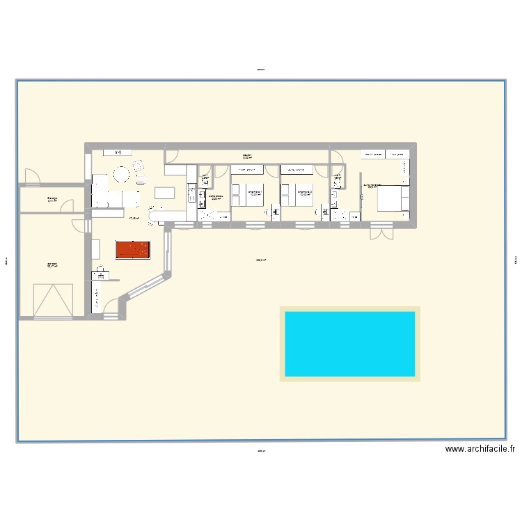 plan roussillon 2023 3 chambre modifi 2. Plan de 11 pièces et 801 m2
