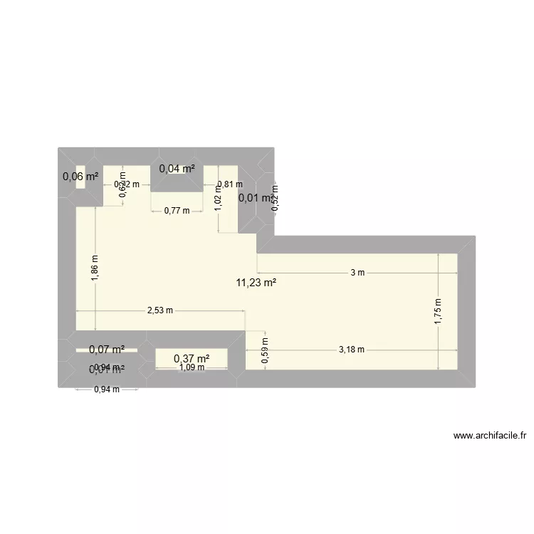 AIN TEMOUCHENT. Plan de 7 pièces et 12 m² AIN TEMOUCHENT. Plan de 7 pièces et 12 m²