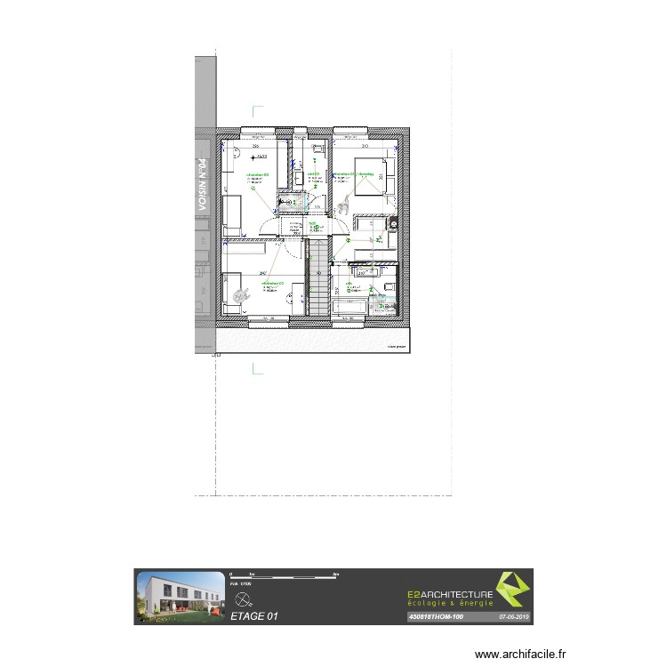 Exo Plan &eacute;lectrique 4. Plan de 0 pièce et 0 m2