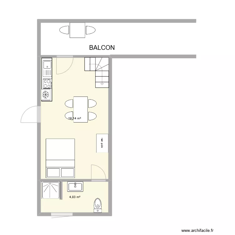 Gite MIRO new2. Plan de 