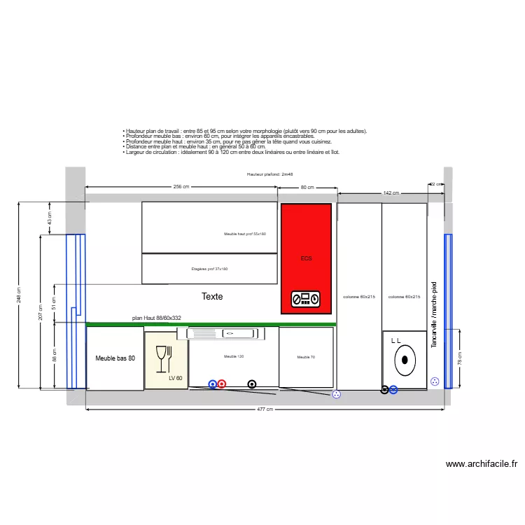 Cuisine Rossan_V4-face ECS. Plan de 