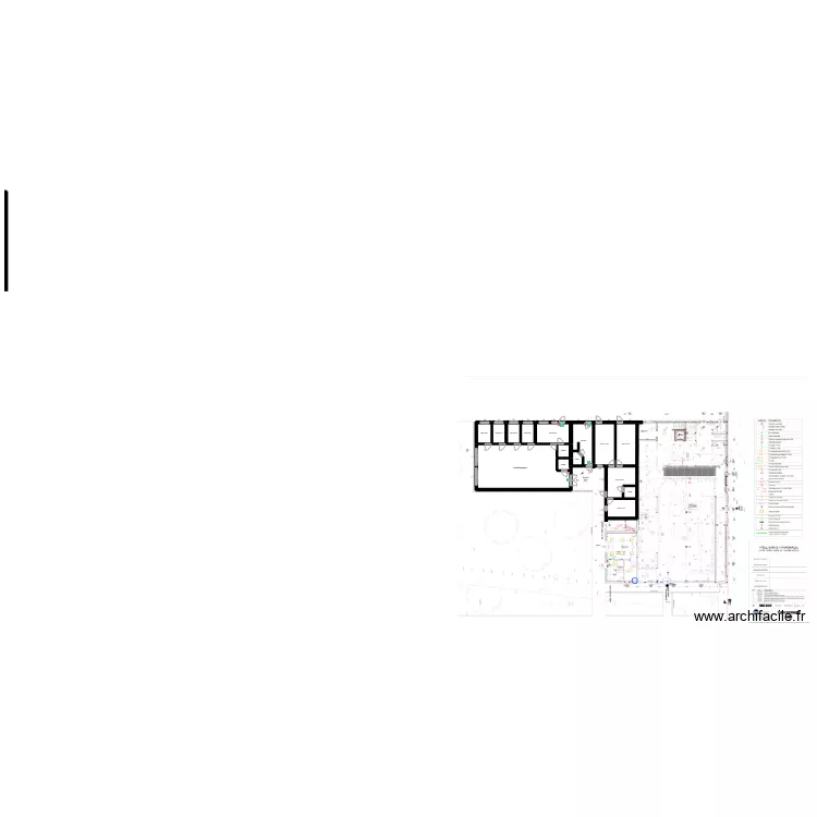 P&ocirc;le Sant&eacute; St Ouen - PE. Plan de 