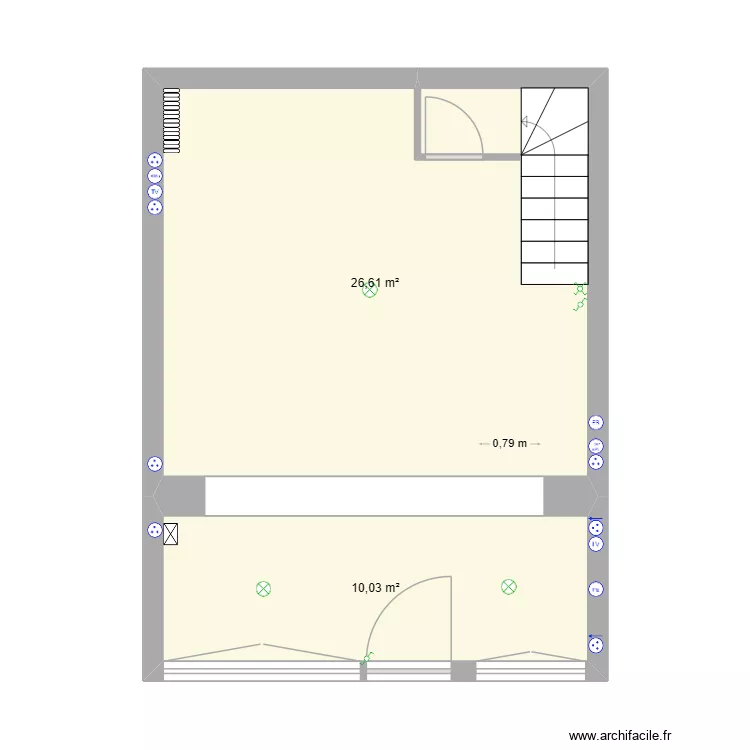 Arnaud Projet1 cuisine 2025. Plan de 