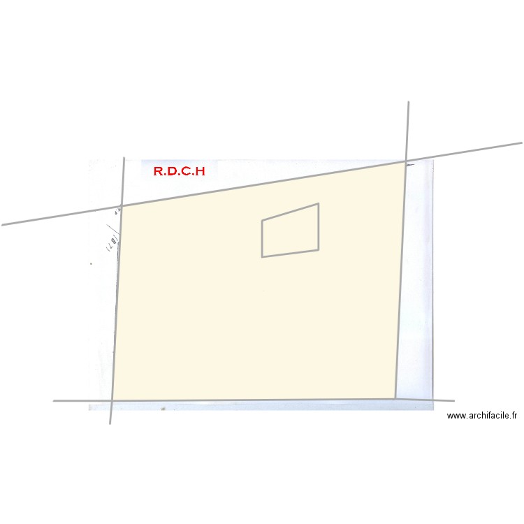 fofo. Plan de 1 pièce et 178 m2