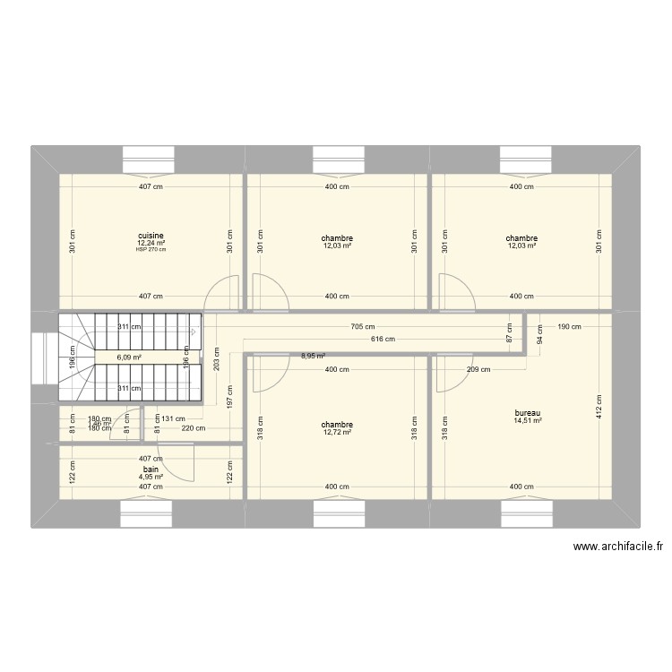 BARTHABURU R+1. Plan de 0 pièce et 0 m2