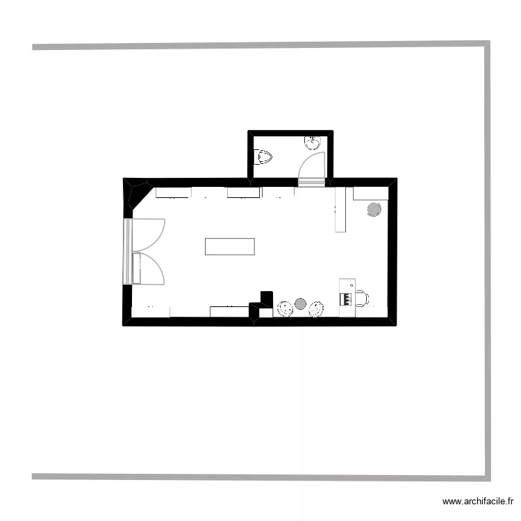 FATMA2. Plan de 3 et 34 m² FATMA2. Plan de 3 et 34 m²