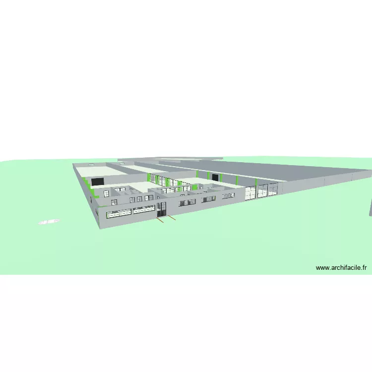 bureau Fabec. Plan de 21 et 18060 m² bureau Fabec. Plan de 21 et 18060 m²
