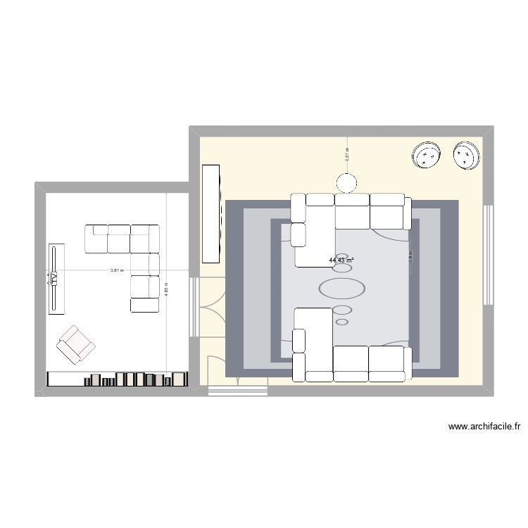 salon lyon. Plan de 0 pièce et 0 m2