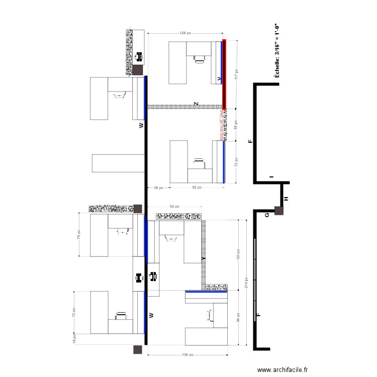 bertrand bureau Colo. Plan de 0 pièce et 0 m2