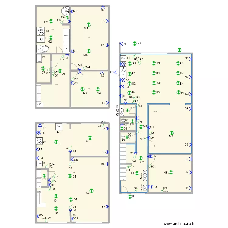 Autre maison NEW. Plan de 