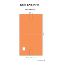 BASTION COMBLES ETAT EXISTANT