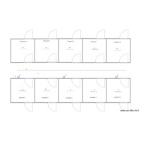 Chenil 1 unifilaire électricité