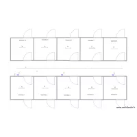 Chenil 1 unifilaire &eacute;lectricit&eacute;