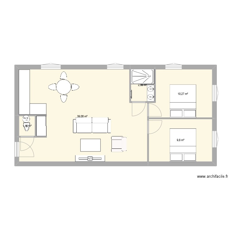 8 crepieux . Plan de 0 pièce et 0 m2