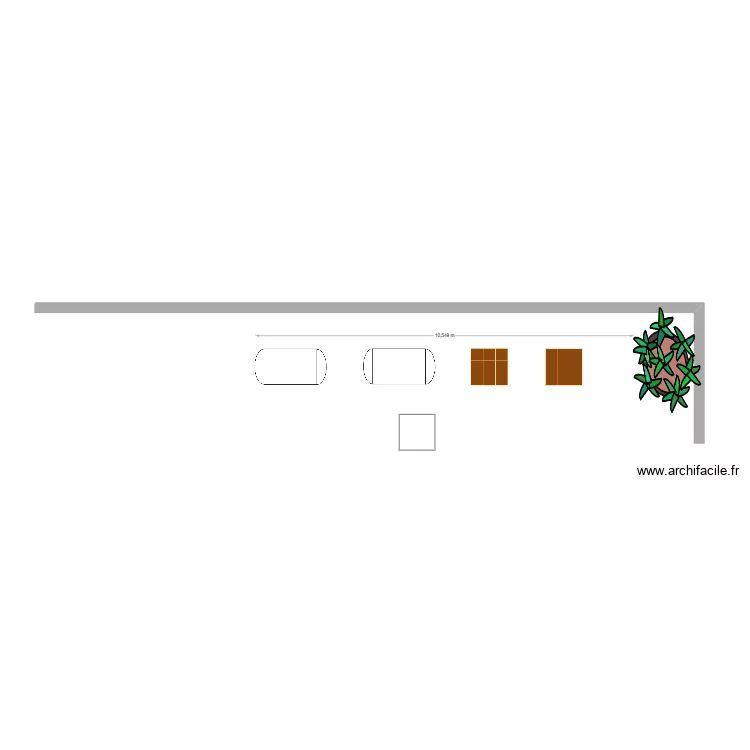 Potager. Plan de Potager. Plan de