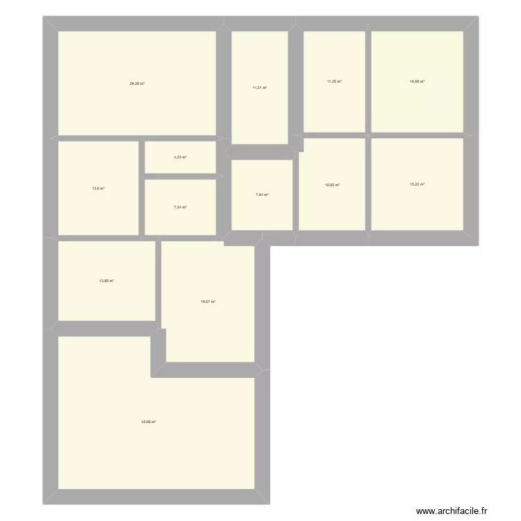 Plan SCI HOUSE OFKLEIN. Plan de 