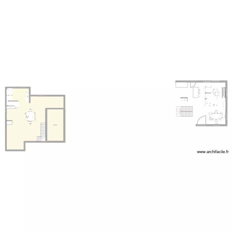 Maison Bouée. Plan de 2 et 85 m² Maison Bouée. Plan de 2 et 85 m²