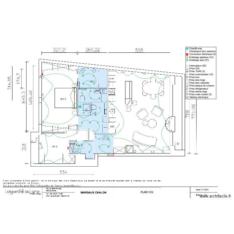 Sevres. Plan de 0 pièce et 0 m2