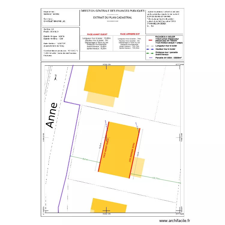 DP02 VAQUET. Plan de 
