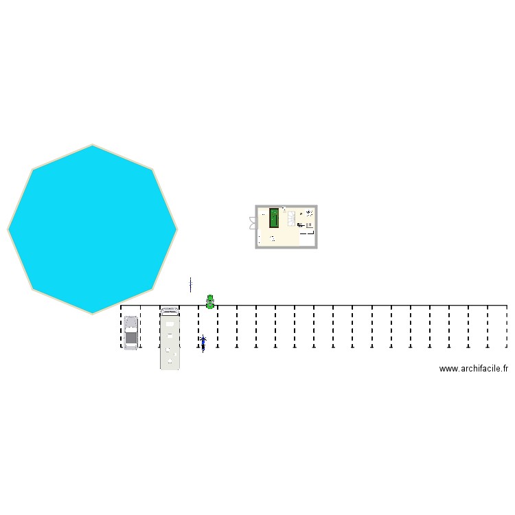 Maison EL IDRISSI. Plan de 0 pièce et 0 m2