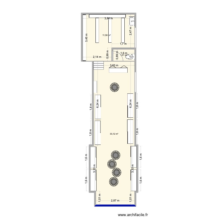 La Mutinerie. Plan de 0 pièce et 0 m2 La Mutinerie. Plan de 0 pièce et 0 m2