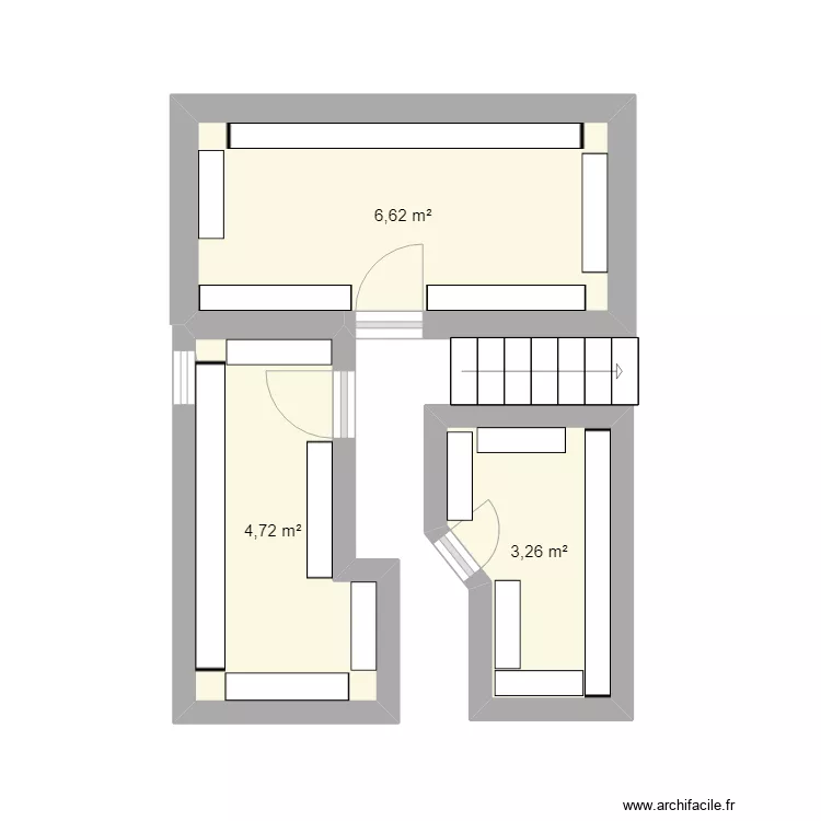 Stokage homme. Plan de 