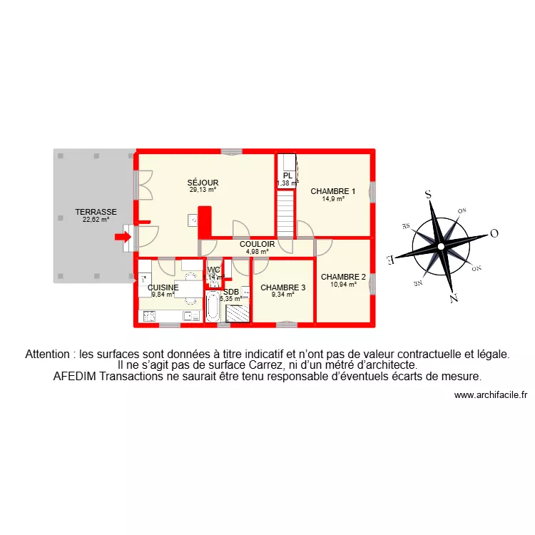 BI 31004. Plan de 25  et 240 m²
