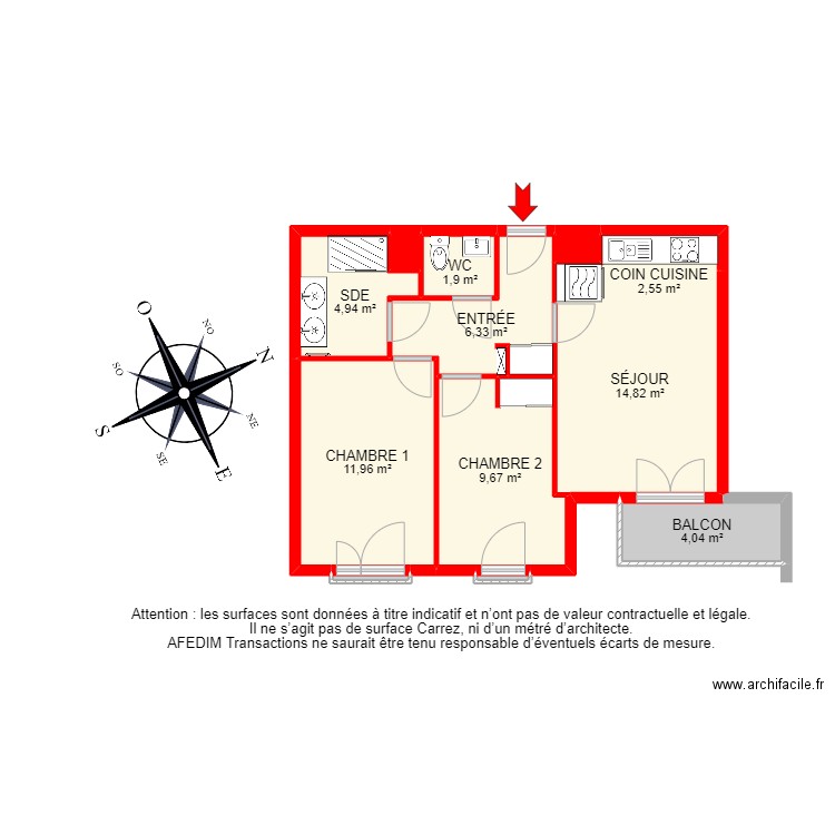 BI16631 -. Plan de 0 pièce et 0 m2