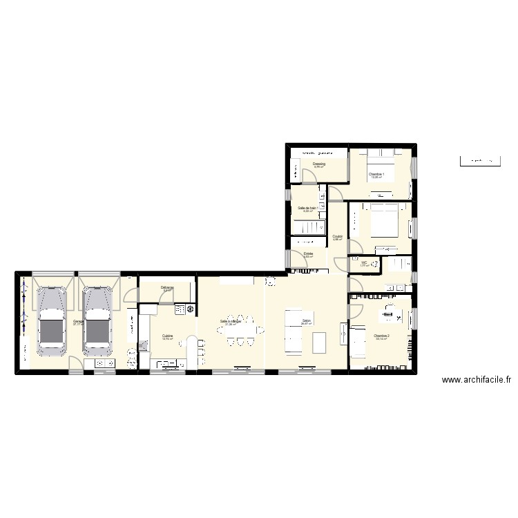 maison 8 FESSEL. Plan de 12 pièces et 173 m2