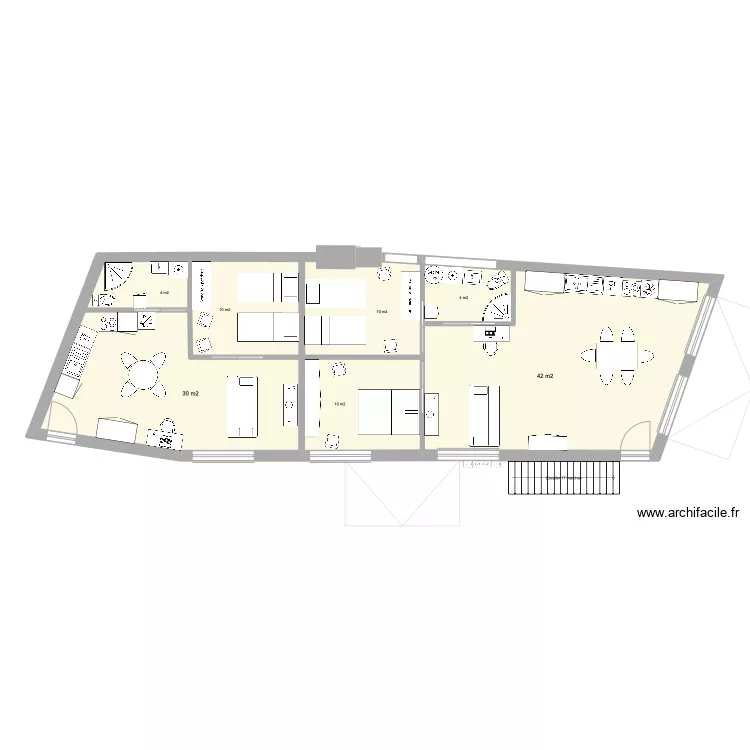 Murs Garage + étage escalier ext toit Projet 2-2. Plan de Murs Garage + étage escalier ext toit Projet 2-2. Plan de